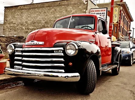 Red Pickup Truck