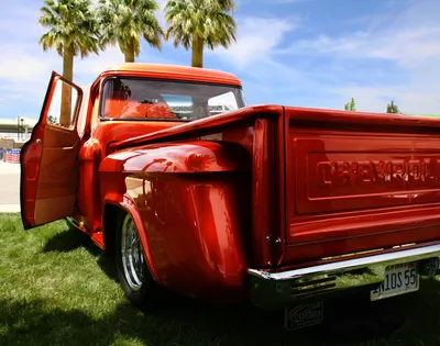 Old Truck on Display