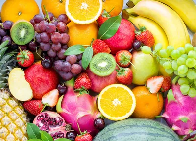 Assorted fruits