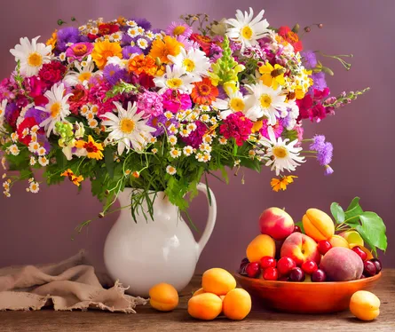 Colorful flower arrangement