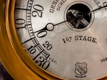 Vintage clock face