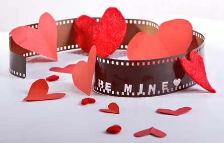 Film Roll Heart Display