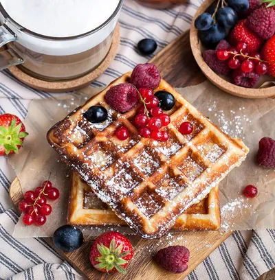Delectable Waffle Delight
