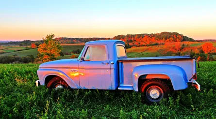 Blue truck 66 13
