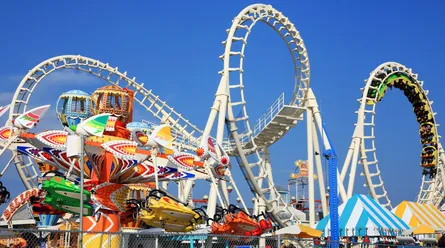 Roller Coaster Carnival Fun