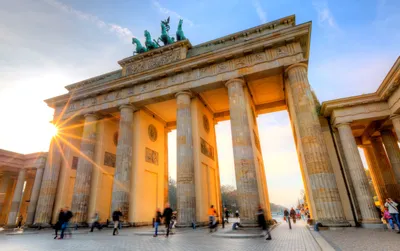 Brilliant Berlin Sunset