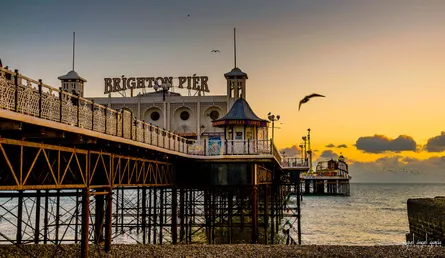 Brighton pier entrance 75 14