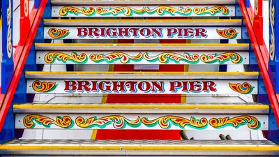 Brighton Pier Stairs