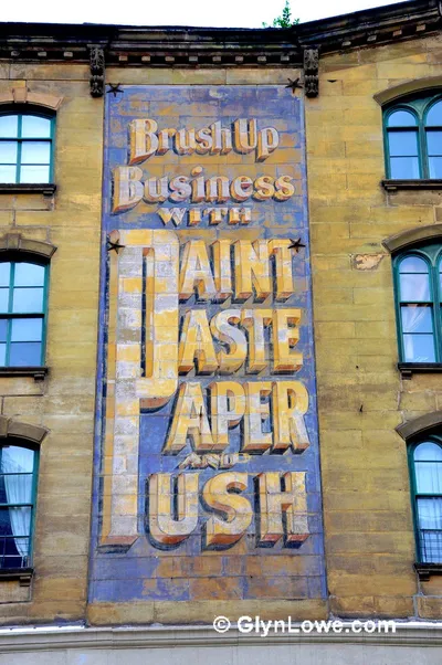 Old sign on building
