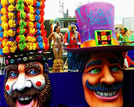 Carnival parade float