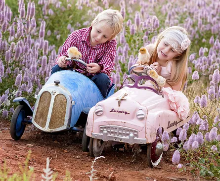 Children and chicks 130 028
