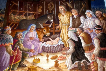 A religious scene