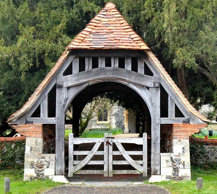 Church lychgate 75 17