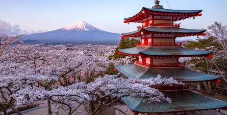 Beautiful japan scenery
