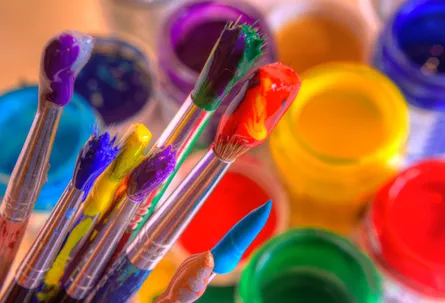 Colorful brushes 158 029