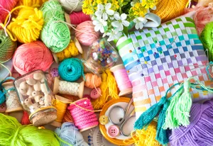 Colorful Yarn Collection