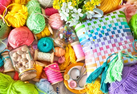 Colorful Yarn Collection