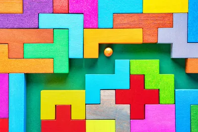 Colorful Puzzle Maze