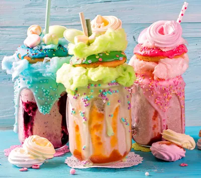 Colorful Cocktails in Mason Jars