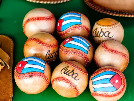 Cuban baseball artifacts
