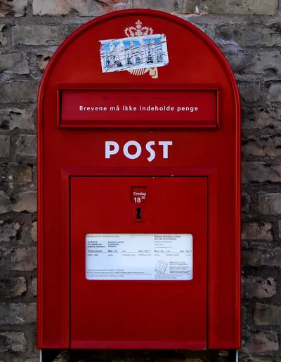 Red Postal Box