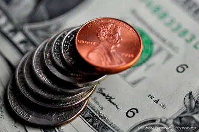 Dollars and pennies