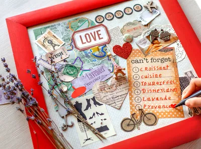 Scrapbook art