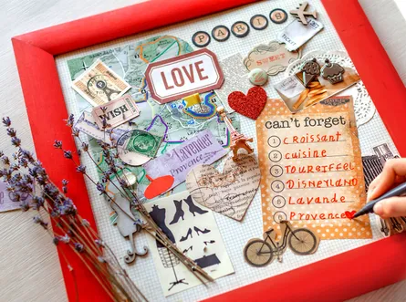 Scrapbook art