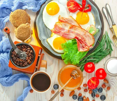 Hearty Breakfast Spread
