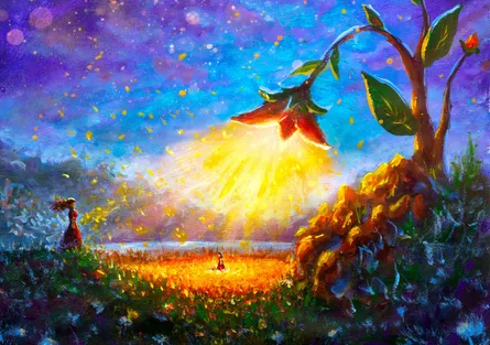 Fireflower Sunset