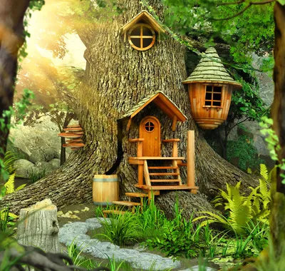 Enchanted Forest Treehouse