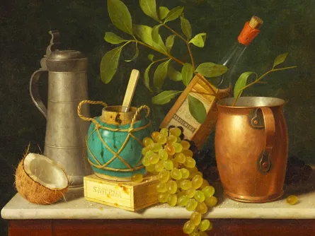 Vintage still life painting