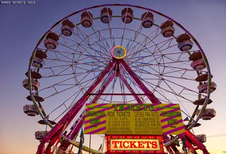 Ferris wheel tickets 89 32