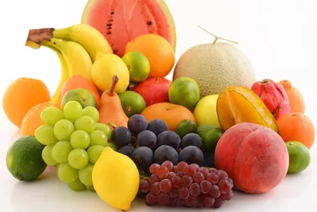 Colorful fruit display
