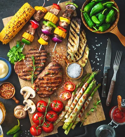 Barbecue feast