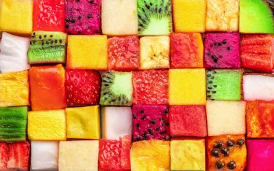 Colorful Fruit Arrangement