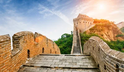 The Great Wall in China