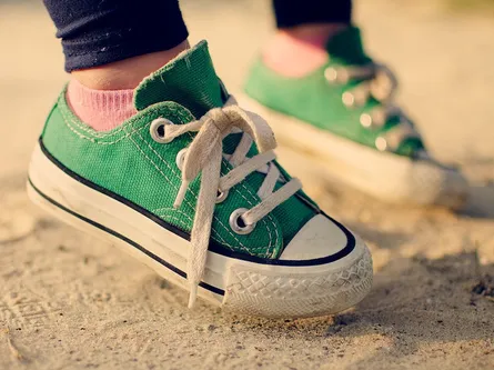 Green Converse Sneakers