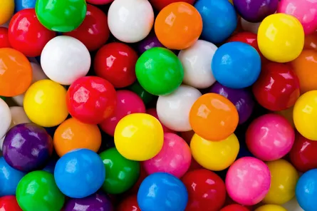 Colorful candy balls