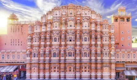 Majestic palace in india