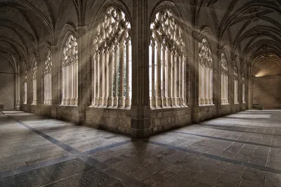 Tall arched windows