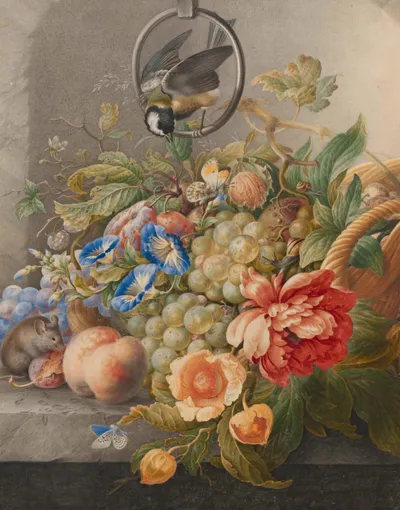 Still life with fruit