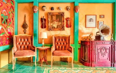 This is an image of a living room