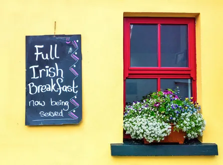 Irish Breakfast Sign