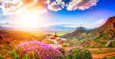 Sunset Mountain View