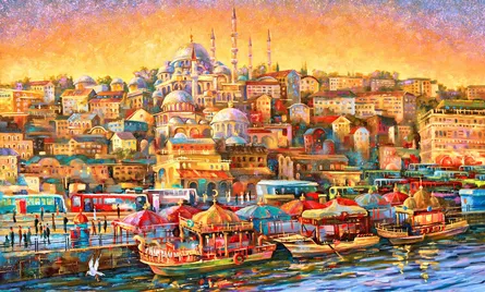 Istanbul View from Afar