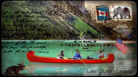 Lake louise postcard 23 10