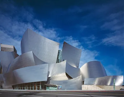 Modern building with architectural design