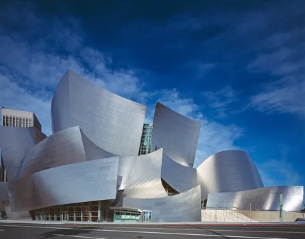 Modern building with architectural design