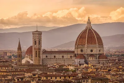 Cathedral at sunset